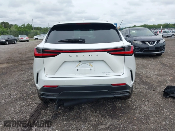 2025 Lexus NX 350 Premium with VIN 2T2GGCEZ1SC081789, listed as a IAAI auction lot 42498877 with 2,369 mi miles and . Bid and sale history available at DreamBid. Image 16.