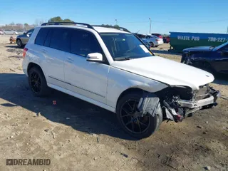 2014 Mercedes-Benz GLK-Class GLK 250 BlueTEC with VIN WDCGG0EB5EG316507, listed as a IAAI auction lot 41341696 with 117,885 mi miles. Bid and sale history available at carsss.com. Image 1.