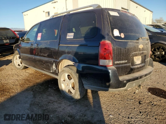 2006 Chevrolet Uplander LT w/1LT with VIN 1GNDV33L66D166509, listed as a Copart auction lot 86800014 with 231,095 mi miles and Salvage Title. Bid and sale history available at carsss.com. Image 2.