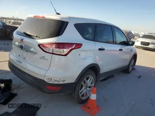 2016 Ford Escape S with VIN 1FMCU0F72GUB14926, listed as a Copart auction lot 46843265 with 0 mi miles and Salvage Title. Bid and sale history available at carsss.com. Image 3.