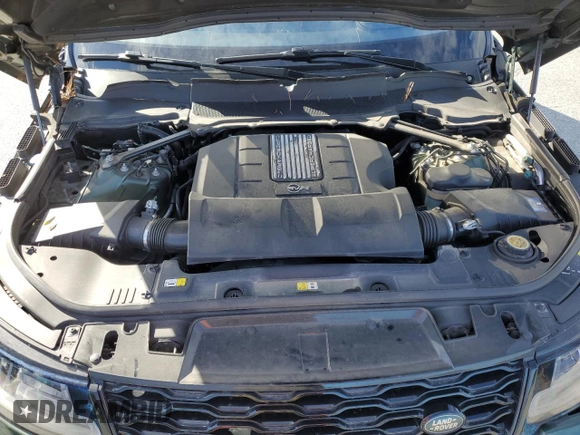 2020 Land Rover Range Rover Sport SVR with VIN SALWZ2RE2LA742059, listed as a Copart auction lot 75480074 with 44,586 mi miles and Salvage Title. Bid and sale history available at carsss.com. Image 14.