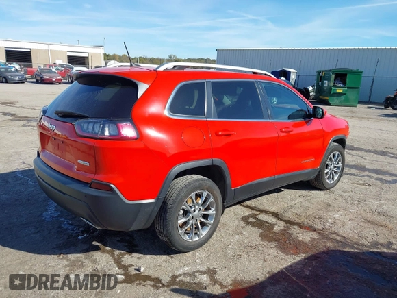 2021 Jeep Cherokee Latitude Lux with VIN 1C4PJLMX0MD177280, listed as a IAAI auction lot 40813210 with 79,318 mi miles. Bid and sale history available at carsss.com. Image 4.