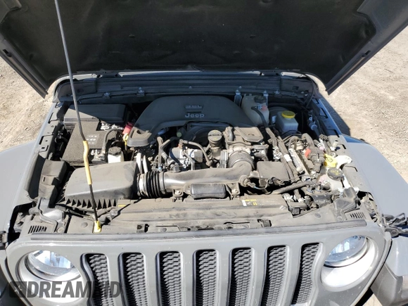 2020 Jeep Wrangler Unlimited Sahara with VIN 1C4HJXEG2LW329752, listed as a Copart auction lot 68563674 with 40,922 mi miles and Salvage Title. Bid and sale history available at carsss.com. Image 12.