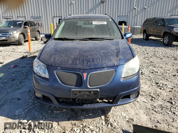 2005 Pontiac Vibe with VIN 5Y2SM63895Z441016, listed as a Copart auction lot 77203554 with 299,999 mi miles and Clean Title. Bid and sale history available at carsss.com. Image 5.