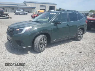2022 Subaru Forester Limited with VIN JF2SKAPC5NH449192, listed as a Copart auction lot 53131975 with 38,516 mi miles and Salvage title. Bid and sale history available at DreamBid. Image 1.