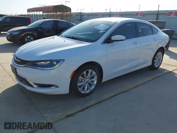 2015 Chrysler 200 C with VIN 1C3CCCCB0FN525031, listed as a IAAI auction lot 41998163 with 85,197 mi miles and . Bid and sale history available at DreamBid. Image 18.