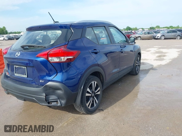 2018 Nissan Kicks SV with VIN 3N1CP5CU3JL541118, listed as a IAAI auction lot 42139292 with 133,276 mi miles and . Bid and sale history available at DreamBid. Image 4.