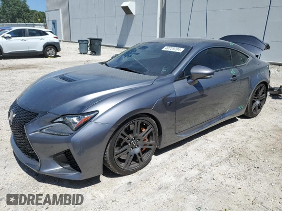 2017 Lexus RC F F z VIN JTHHP5BC1H5005871, wystawiony jako Copart lot #49729704 z przebiegiem 40 027 mil mil oraz . Historia ofert i sprzedaży dostępna na DreamBid. Obrazek 1.