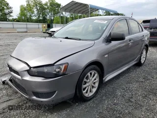 2014 Mitsubishi Lancer ES with VIN JA32U2FUXEU003358, listed as a Copart auction lot 55555935 with 185,151 mi miles and Salvage title. Bid and sale history available at DreamBid. Image 1.