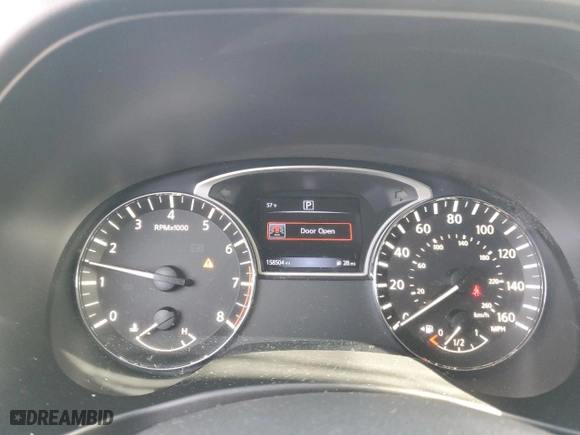2017 Nissan Pathfinder SV with VIN 5N1DR2MN5HC646262, listed as a Copart auction lot 45595615 with 158,504 mi miles and Salvage Title. Bid and sale history available at carsss.com. Image 9.