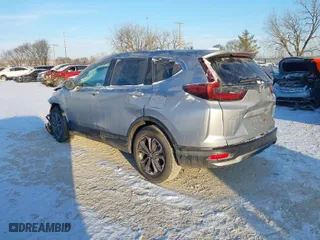 2022 Honda CR-V Hybrid EX with VIN 5J6RT6H53NL049095, listed as a IAAI auction lot 41368518 with 22,209 mi miles. Bid and sale history available at carsss.com. Image 3.
