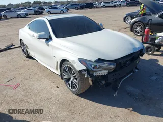 2018 Infiniti Q60 Luxe with VIN JN1EV7EK9JM340013, listed as a IAAI auction lot 41640006 with 101,989 mi miles and . Bid and sale history available at carsss.com. Image 1.