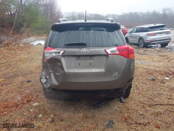 2015 Toyota RAV4 LE with VIN JTMBFREV2FD139886, listed as a IAAI auction lot 41922987 with 96,000 mi miles. Bid and sale history available at carsss.com. Image 17.