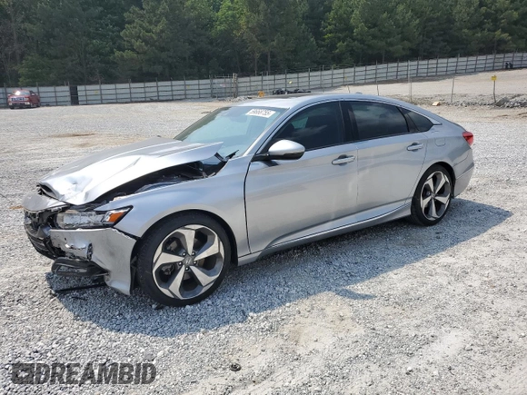 2019 Honda Accord Touring with VIN 1HGCV2F99KA002490, listed as a Copart auction lot 59668755 with 51,291 mi miles and Salvage title. Bid and sale history available at DreamBid. Image 1.