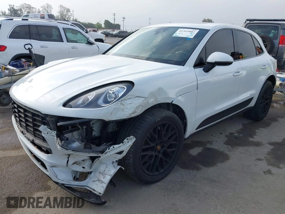 2017 Porsche Macan S with VIN WP1AB2A57HLB18303, listed as a IAAI auction lot 42343803 with 93,014 mi miles and . Bid and sale history available at DreamBid. Image 2.