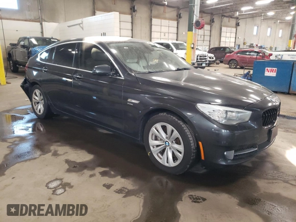 2012 BMW 5 Series GT 535i Gran Turismo xDrive with VIN WBASP2C57CC338888, listed as a Copart auction lot 43386015 with 203,085 mi miles and Salvage Title. Bid and sale history available at DreamBid. Image 4.