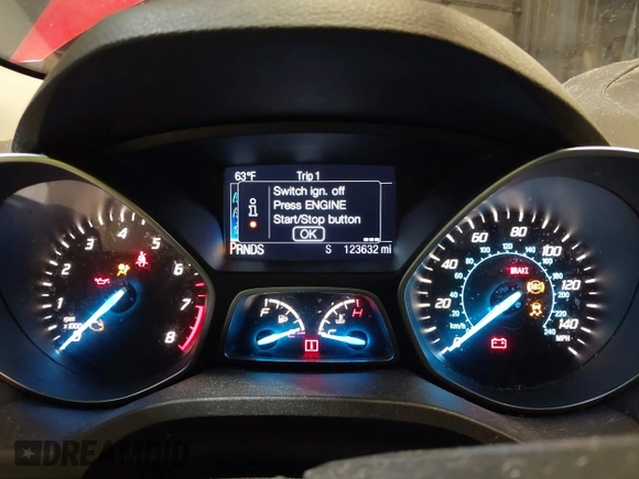 2014 Ford Escape Titanium with VIN 1FMCU9J9XEUD69589, listed as a IAAI auction lot 42031882 with 123,632 mi miles and . Bid and sale history available at DreamBid. Image 7.