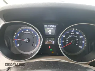 2013 Hyundai Elantra GT with VIN KMHD35LE5DU110100, listed as a Copart auction lot 77586544 with 112,422 mi miles and Salvage Title. Bid and sale history available at carsss.com. Image 9.