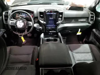 2025 Ram 1500 Big Horn with VIN 1C6SRFFP6SN540259, listed as a Copart auction lot 44974115 with 814 mi miles and Salvage Title. Bid and sale history available at carsss.com. Image 8.