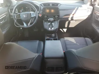 2018 Honda CR-V EX-L with VIN 7FARW1H81JE056901, listed as a Copart auction lot 50576385 with 17,431 mi miles and Salvage Title. Bid and sale history available at carsss.com. Image 8.