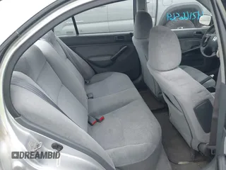 2001 Honda Civic LX with VIN 1HGES16541L049356, listed as a IAAI auction lot 42166564 with 207,913 mi miles. Bid and sale history available at carsss.com. Image 8.
