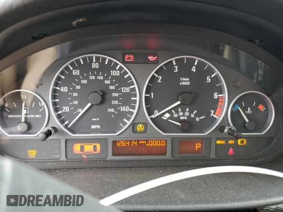 2003 BMW 3 Series 330xi with VIN WBAEW534X3PG20883, listed as a Copart auction lot 44990785 with 126,414 mi miles and Clean Title. Bid and sale history available at carsss.com. Image 9.