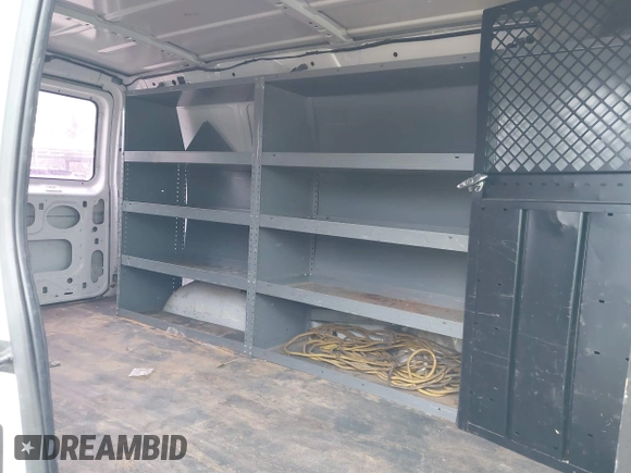 2003 Ford Econoline Cargo with VIN 1FTRE14273HB37890, listed as a IAAI auction lot 42075291 with 212,428 mi miles and . Bid and sale history available at DreamBid. Image 8.