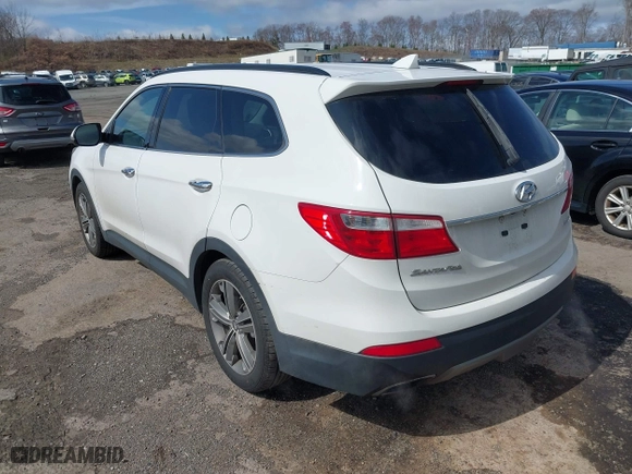 2013 Hyundai Santa Fe Limited with VIN KM8SR4HF5DU004764, listed as a IAAI auction lot 41931929 with 183,236 mi miles. Bid and sale history available at carsss.com. Image 3.