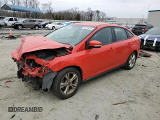 2014 Ford Focus SE with VIN 1FADP3F27EL243095, listed as a Copart auction lot 48289435 with 94,857 mi miles and Salvage Title. Bid and sale history available at DreamBid. Image 1.