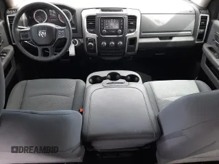 2019 Ram 1500 Lone Star with VIN 1C6RR6TT8KS689337, listed as a Copart auction lot 58378655 with 36,946 mi miles and Salvage title. Bid and sale history available at DreamBid. Image 8.