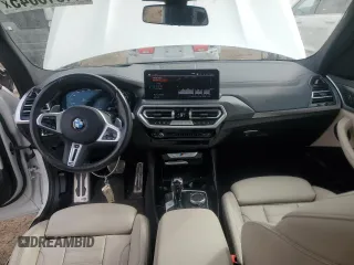 2023 BMW X3 M40i with VIN 5UX83DP04P9R12013, listed as a Copart auction lot 44515045 with 36,308 mi miles and Salvage Title. Bid and sale history available at DreamBid. Image 8.