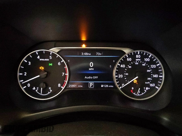 2024 Nissan Sentra SV with VIN 3N1AB8CVXRY292797, listed as a Copart auction lot 57684675 with 25,901 mi miles and Clean title. Bid and sale history available at DreamBid. Image 9.