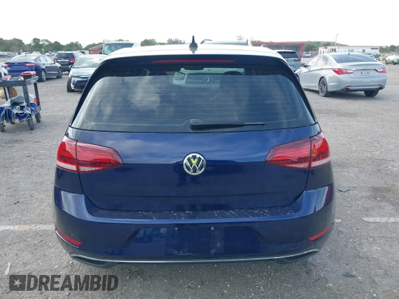 2019 Volkswagen Golf SEL Premium z VIN WVWPR7AU7KW914664, wystawiony jako IAAI lot #41720673 z przebiegiem 45 872 mil mil oraz . Historia ofert i sprzedaży dostępna na DreamBid. Obrazek 16.