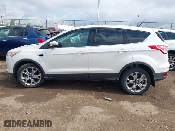 2013 Ford Escape SEL with VIN 1FMCU9HX6DUB14053, listed as a IAAI auction lot 42361297 with 144,861 mi miles and . Bid and sale history available at DreamBid. Image 14.