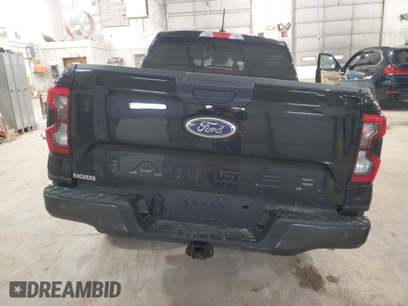 2024 Ford Ranger XLT with VIN 1FTER4HHXRLE54734, listed as a Copart auction lot 50176085 with 4,237 mi miles and Salvage Title. Bid and sale history available at carsss.com. Image 6.