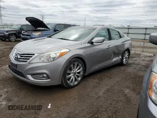 2012 Hyundai Azera with VIN KMHFH4JG1CA186454, listed as a Copart auction lot 51685695 with 123,327 mi miles and Salvage Title. Bid and sale history available at carsss.com. Image 1.