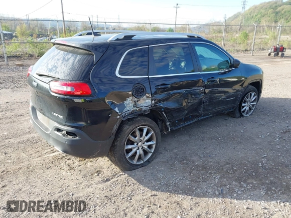 2018 Jeep Cherokee Limited z VIN 1C4PJMDB0JD617018, wystawiony jako IAAI lot #42093305 z przebiegiem 81 433 mil mil oraz . Historia ofert i sprzedaży dostępna na DreamBid. Obrazek 4.