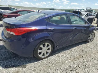 2013 Hyundai Elantra GLS z VIN 5NPDH4AE4DH206880, wystawiony jako Copart lot #56016145 z przebiegiem 112 681 mil mil oraz Szkoda całkowita • Salvage title. Historia ofert i sprzedaży dostępna na DreamBid. Obrazek 3.