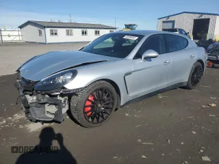 2015 Porsche Panamera Turbo with VIN WP0AF2A7XFL080120, listed as a Copart auction lot 46506855 with 108,829 mi miles and Salvage title. Bid and sale history available at DreamBid. Image 1.