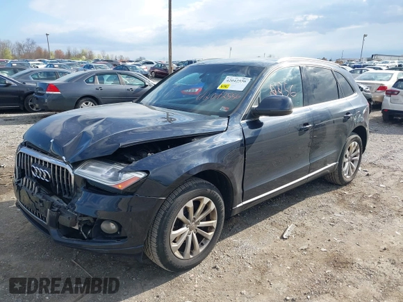 2014 Audi Q5 Premium Plus with VIN WA1LFAFP1EA114946, listed as a IAAI auction lot 42042556 with 190,787 mi miles. Bid and sale history available at carsss.com. Image 17.