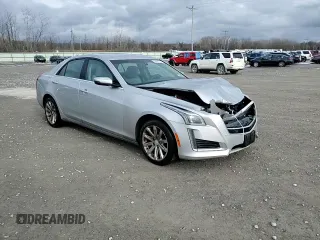 2015 Cadillac CTS AWD with VIN 1G6AW5SX2F0111350, listed as a Copart auction lot 82567214 with 116,936 mi miles and Salvage title. Bid and sale history available at DreamBid. Image 13.
