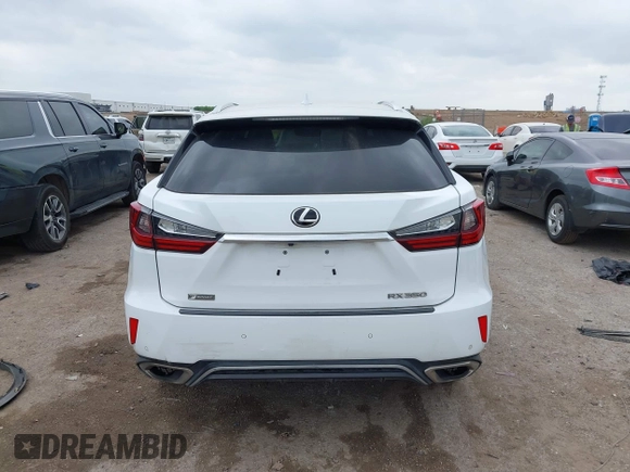 2018 Lexus RX 350 with VIN 2T2ZZMCA3JC097089, listed as a IAAI auction lot 42132093 with 105,161 mi miles and . Bid and sale history available at DreamBid. Image 16.