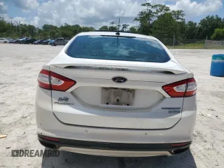 2016 Ford Fusion Titanium with VIN 3FA6P0K93GR140514, listed as a Copart auction lot 63153755 with 109,072 mi miles and Salvage title. Bid and sale history available at DreamBid. Image 6.
