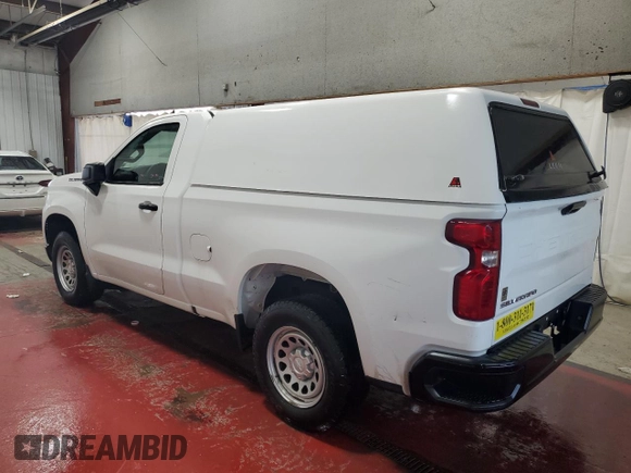 2023 Chevrolet Silverado 1500 Work Truck with VIN 3GCNAAEK0PG316409, listed as a Copart auction lot 53733375 with 112,073 mi miles and Clean Title. Bid and sale history available at carsss.com. Image 2.
