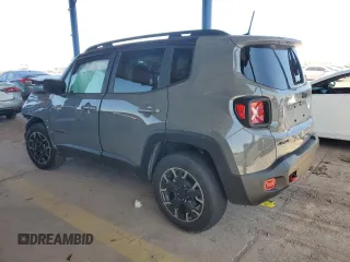 2023 Jeep Renegade Trailhawk with VIN ZACNJDC10PPP37182, listed as a Copart auction lot 49251315 with 13,779 mi miles and Salvage title. Bid and sale history available at DreamBid. Image 2.