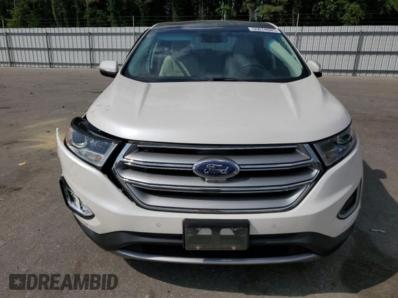 2015 Ford Edge Titanium z VIN 2FMPK4K99FBB84806, wystawiony jako Copart lot #55674085 z przebiegiem 58 442 mil mil oraz Szkoda całkowita • Salvage title. Historia ofert i sprzedaży dostępna na DreamBid. Obrazek 5.