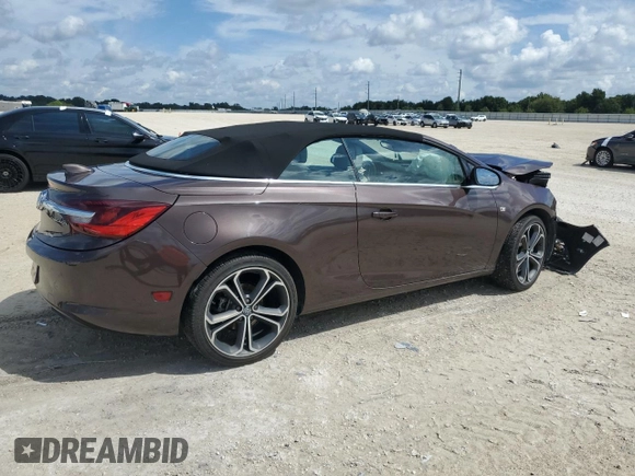2016 Buick Cascada Premium с VIN W04WT3N59GG155097, выставлен на аукционе Copart как лот 71072644 с пробегом Не указан миль и Списание • Salvage title. История ставок и продаж доступна на DreamBid. Изображение 3.