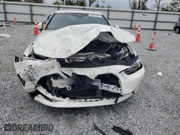 2023 BMW 4 Series 430i with VIN WBA53AP00PCL74865, listed as a Copart auction lot 89057895 with 9,000 mi miles and Salvage title. Bid and sale history available at DreamBid. Image 5.