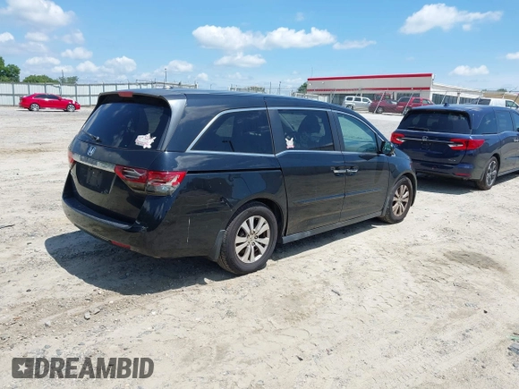 2015 Honda Odyssey EX-L z VIN 5FNRL5H63FB019446, wystawiony jako IAAI lot #42566992 z przebiegiem 243 248 mil mil oraz . Historia ofert i sprzedaży dostępna na DreamBid. Obrazek 4.