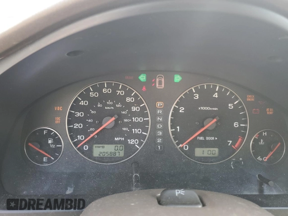 2004 Subaru Legacy Outback VDC with VIN 4S3BH896547638183, listed as a Copart auction lot 74036294 with 205,887 mi miles and Clean title. Bid and sale history available at DreamBid. Image 9.